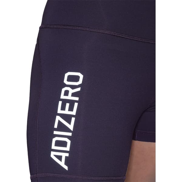 Adidas Lyhyet Leggingsit Adizero Lite 5´´ Violetti XL Nainen