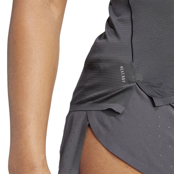 Adidas Kortærmet T-shirt Adizero Grå XL Kvinde