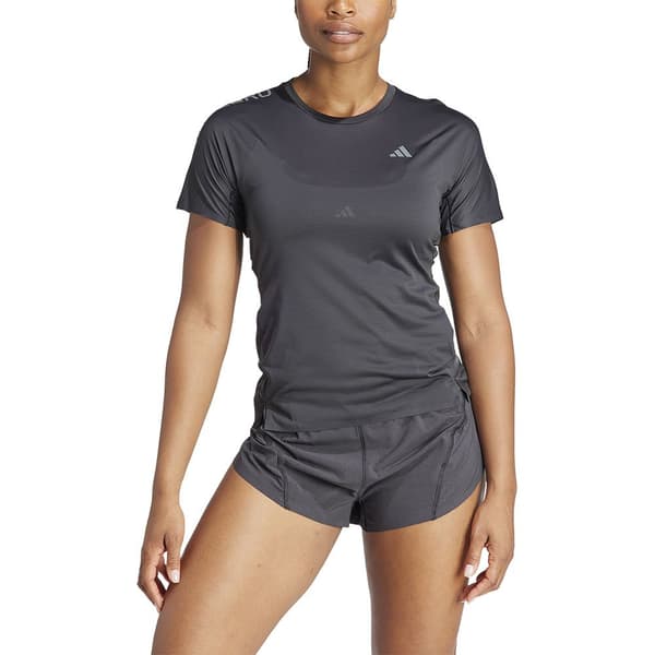 Adidas Kortærmet T-shirt Adizero Grå XL Kvinde