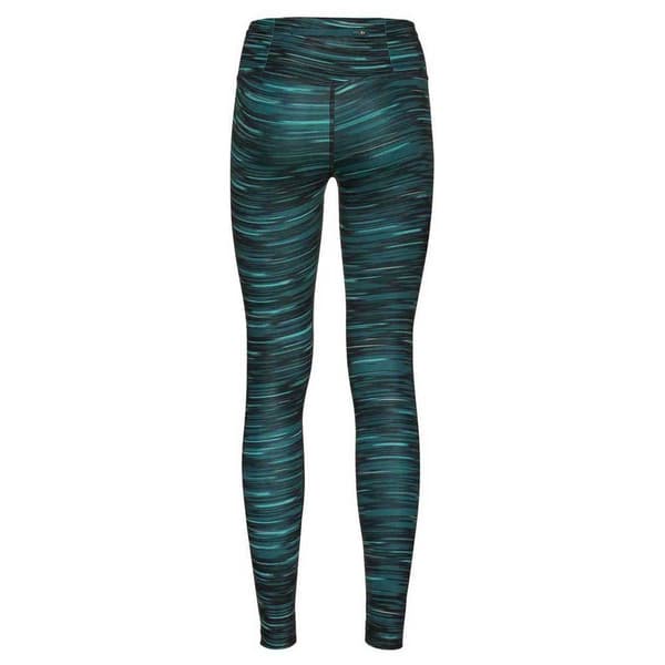 Odlo Tiukka Zeroweight Print Reflective Vihreä XS Nainen