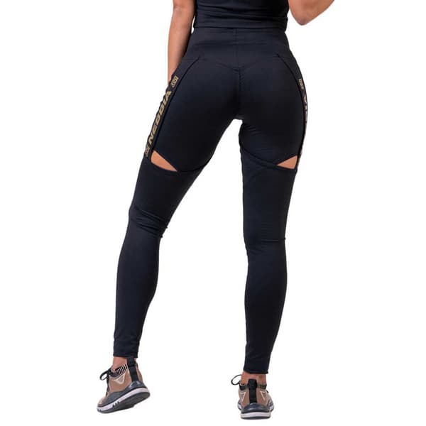 Nebbia Tajt Honey Bunny Svart M Kvinna