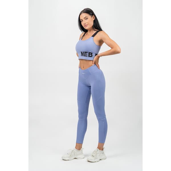 Nebbia Leggings Hög Midja Shaping Glute Pump Lila S Kvinna