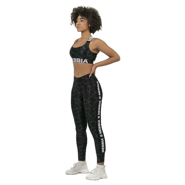 Nebbia Leggings Hög Midja Nature-inspired 546 Svart S Kvinna