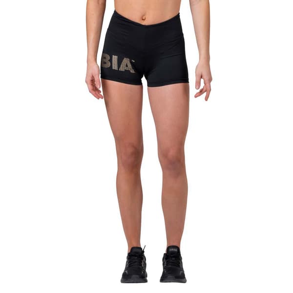 Nebbia Kort Stram Intense Gold Print Sort XS Kvinde