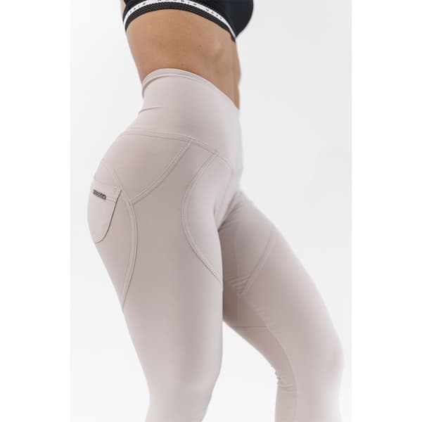 Nebbia Leggingsit High Waist & Lifting Effect Bubble Butt 587 Beige M Nainen