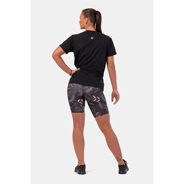 Nebbia Kortærmet T-shirt Invisible Logo 602 Sort XS Kvinde