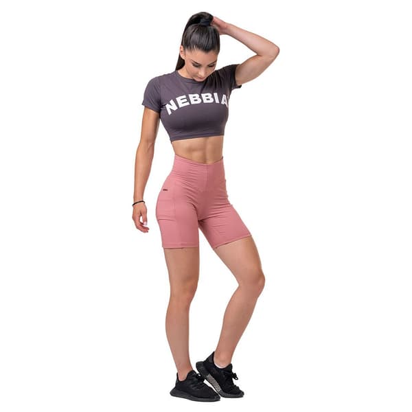 Nebbia Korte Leggings Fit & Smart 575 Rosa XS Kvinde