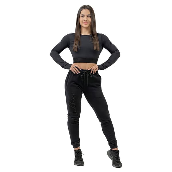 Nebbia Joggere High-waist Intense Signature Sort XS Kvinde