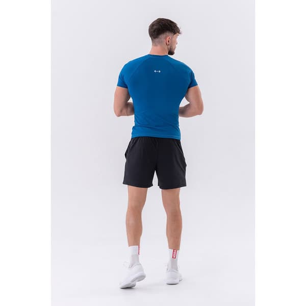 Nebbia Kortärmad T-shirt Functional Slim-fit 324 Blå L Man