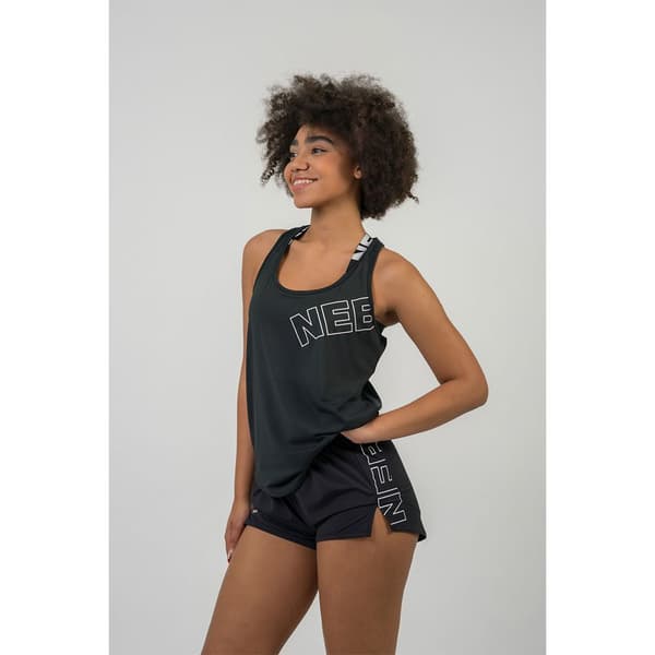 Nebbia Ärmlös T-shirt Fit Activewear “racer Back” 441 Svart M Kvinna