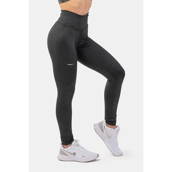 Nebbia Leggings Med Høj Talje Python Snakeskin 407 Sort XS Kvinde