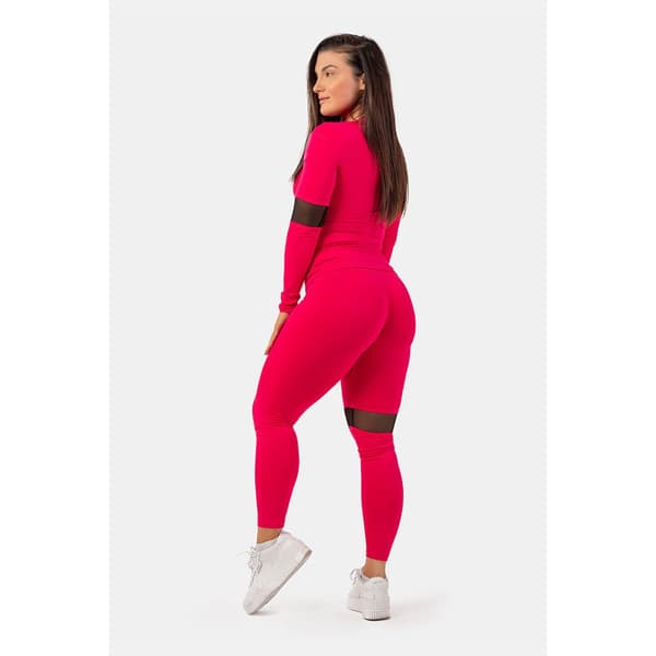 Nebbia Leggings Med Høj Talje Sporty Smart Pocket 404 Rosa L Kvinde