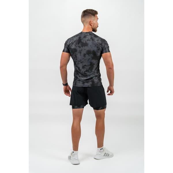Nebbia Kortærmet T-shirt Camouflage Compression Maximum 338 Sort M Mand