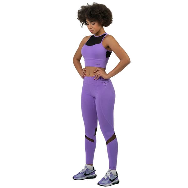 Nebbia Strumpbyxor Fit Activewear High-waist 443 Lila S Kvinna