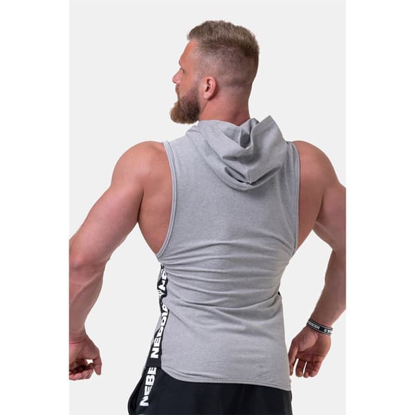 Nebbia Hihaton T-paita Legend-approved Hoodie 191 Harmaa XL Mies
