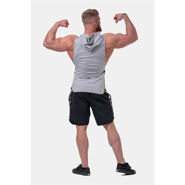 Nebbia Hihaton T-paita Legend-approved Hoodie 191 Harmaa XL Mies