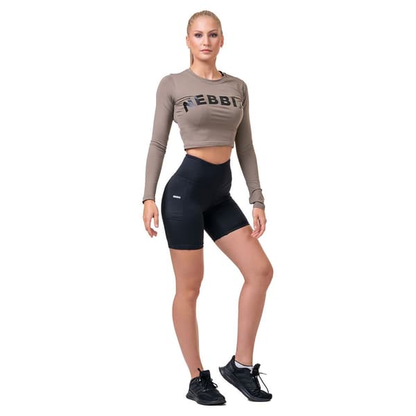 Nebbia Lyhyet Leggingsit Fit & Smart 575 Musta S Nainen