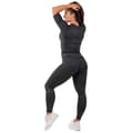 Miniatyrbillede 2 af 4: Nebbia Leggings Med Høj Talje Python Snakeskin 407 Sort L Kvinde