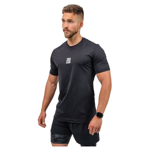 Nebbia Kortærmet T-shirt Sports Resistance 348 Sort M Mand