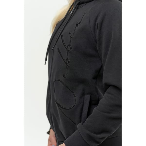 Nebbia Hættetrøje Classic Intense Signature Sort XS Kvinde