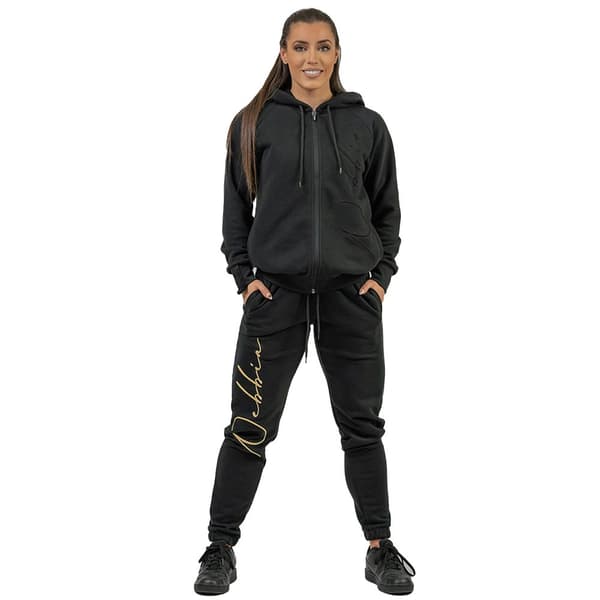 Nebbia Hættetrøje Classic Intense Signature Sort XS Kvinde