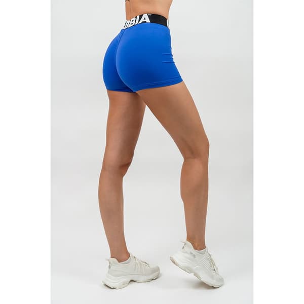 Nebbia Korta Leggings Hög Midja High Waisted Glute Pump Blå M Kvinna