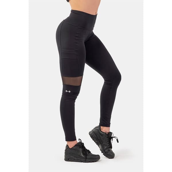 Nebbia Leggings Med Høj Talje Sporty Smart Pocket 404 Sort L Kvinde