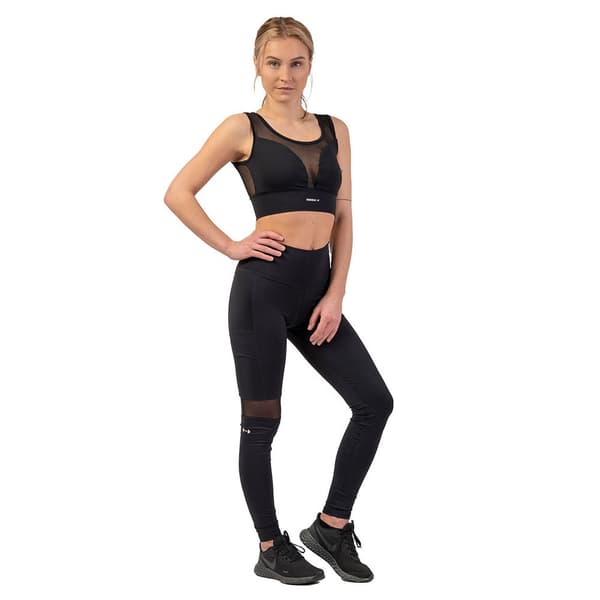 Nebbia Leggings Med Høj Talje Sporty Smart Pocket 404 Sort L Kvinde