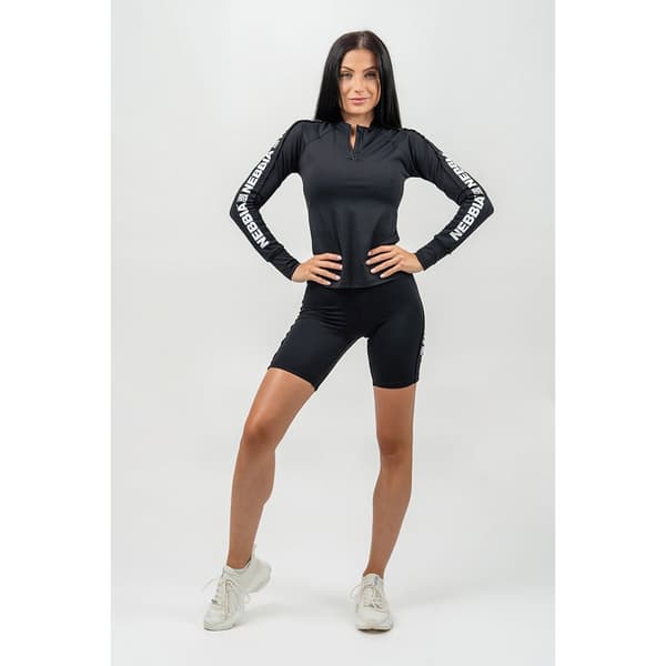 Nebbia Jakke Zipper Winner Sort S Kvinde