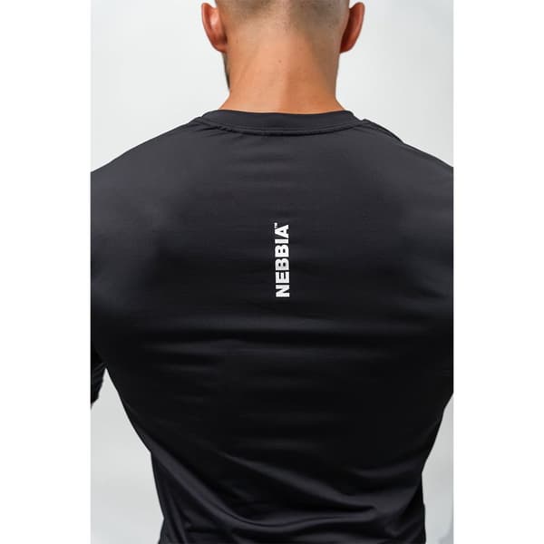 Nebbia Kortærmet T-shirt Sports Resistance 348 Sort 2XL Mand