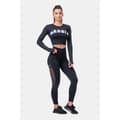 Miniatyrbillede 4 af 7: Nebbia Leggings Med Høj Talje Mesh 573 Sort XS Kvinde