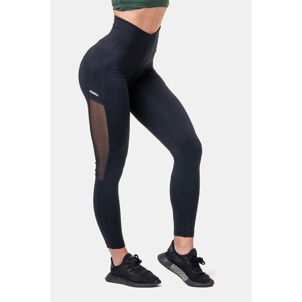 Nebbia Leggings Med Høj Talje Mesh 573 Sort XS Kvinde