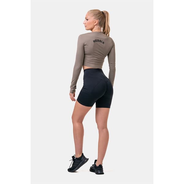 Nebbia Lyhyet Leggingsit Fit & Smart 575 Musta M Nainen