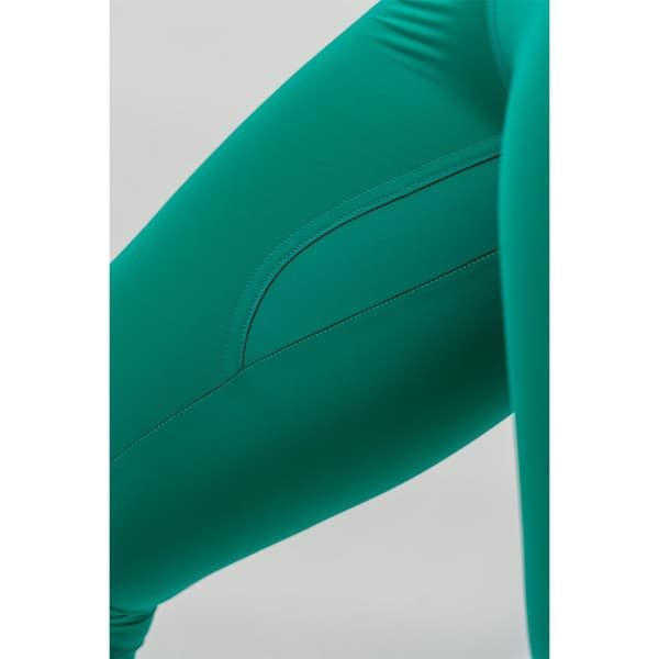 Nebbia Leggings Hög Midja Side Stripe Iconic Grönt M Kvinna
