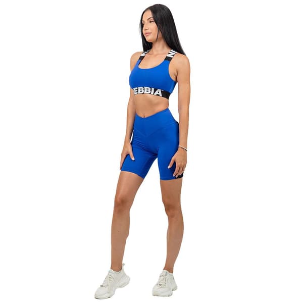 Nebbia Korte Leggings High Waisted Iconic Blå S Kvinde