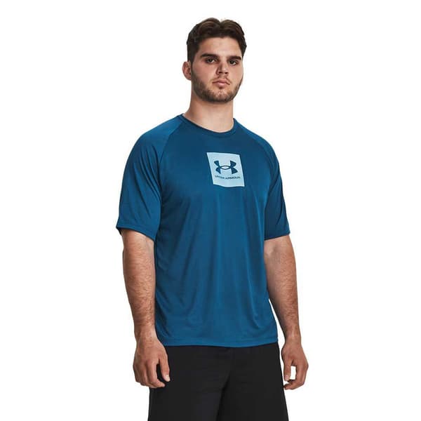 Under Armour Lyhythihainen T-paita Tech Prt Fill Sininen XL / Regular Mies