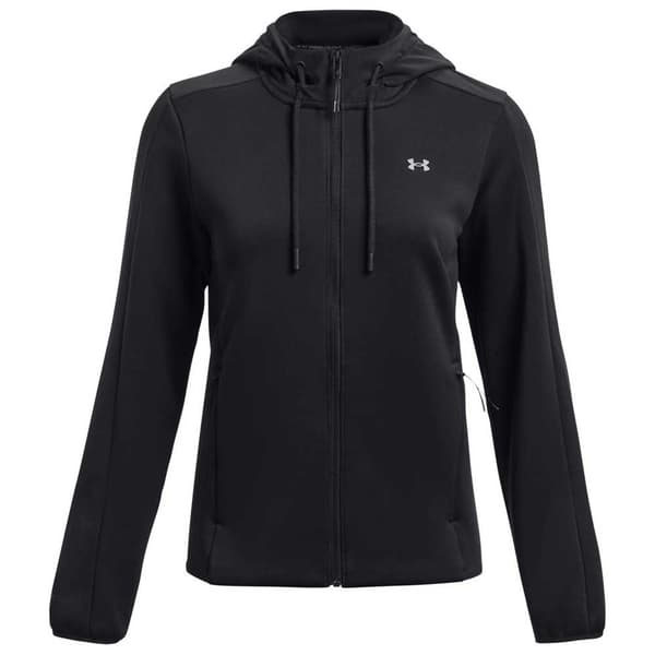 Under Armour Sweatshirt Med Fuld Lynlås Essential Swacket Sort XS Kvinde