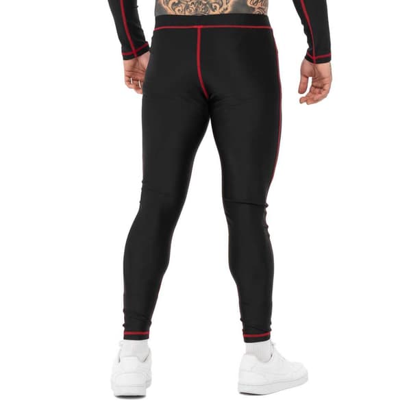 Tapout Leggings Grainstone Sort M Mand