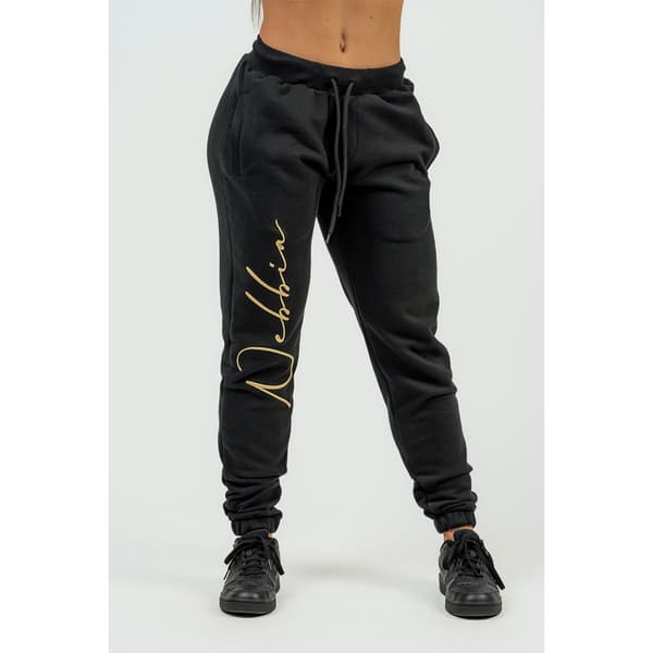 Nebbia Joggare High-waist Intense Signature Gold Svart XS Kvinna