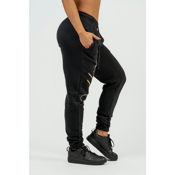 Nebbia Joggare High-waist Intense Signature Gold Svart XS Kvinna