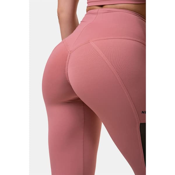 Nebbia Leggings Hög Midja Mesh 573 Rosa XS Kvinna