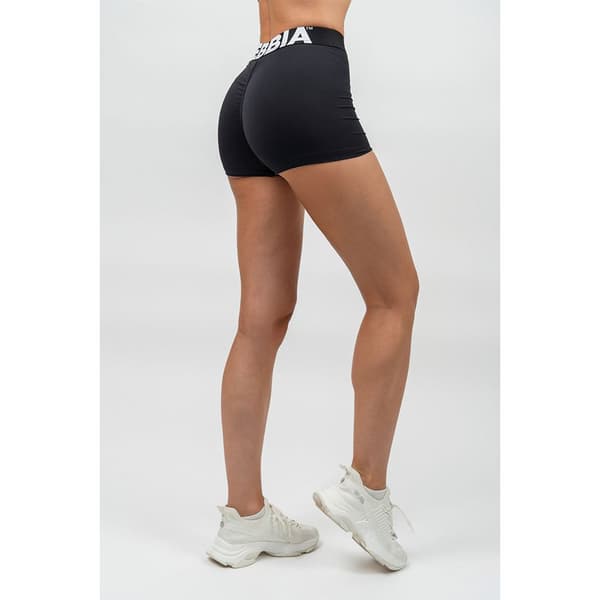 Nebbia Korta Leggings Hög Midja High Waisted Glute Pump Svart L Kvinna