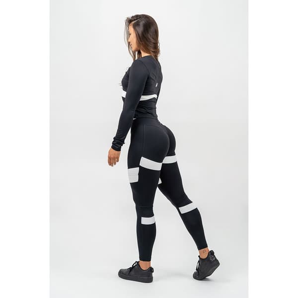 Nebbia Pitkähihainen T-paita Sporty True Hero Musta XS Nainen