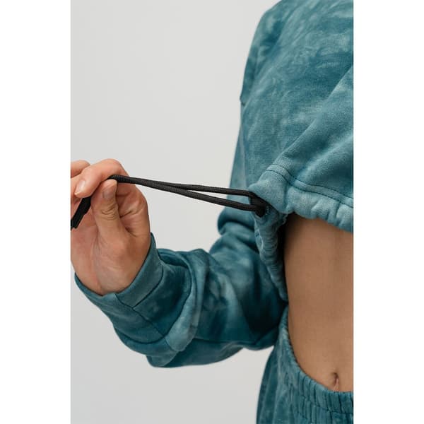 Nebbia Hættetrøje Re-fresh Crop 591 Blå XS Kvinde