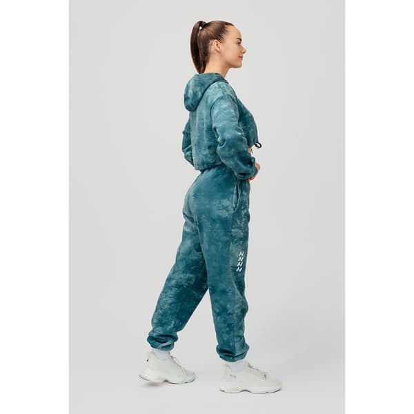 Nebbia Hættetrøje Re-fresh Crop 591 Blå XS Kvinde