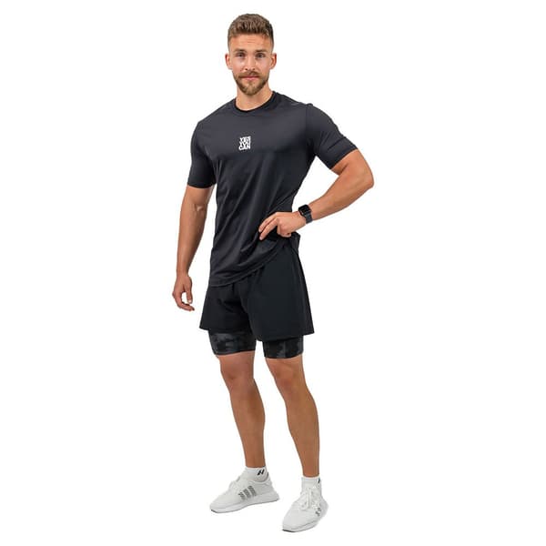 Nebbia Shorts Compression 2in1 Performance 335 2 I 1 Svart 2XL Man