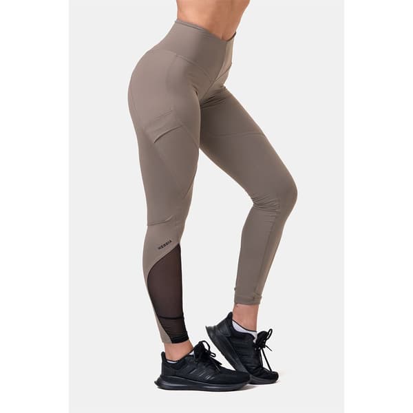 Nebbia Leggingsit Fit & Smart High Waist 572 Beige XS Nainen
