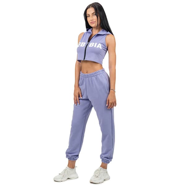 Nebbia Ærmeløs Hættetrøje Muscle Mommy Lilla M Kvinde