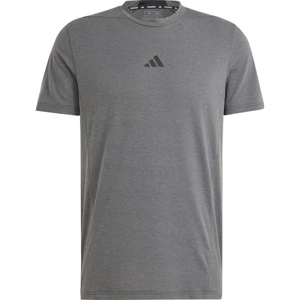 Adidas Kortärmad T-shirt Designed For Training Grå 2XL Man
