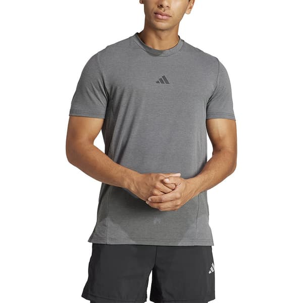 Adidas Kortärmad T-shirt Designed For Training Grå 2XL Man